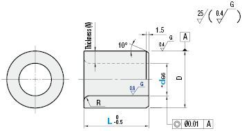 Bushings for Locating Pins - Straight:Related Image