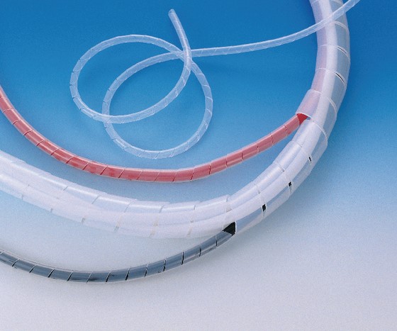 Spiral tube made of polyethylene thin type TS-4A