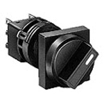 ø16 H6 Series Keyed Illuminated Selector Switch, Rounded Corners