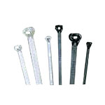 Dome-Top Barb Ties, Nylon Cable Ties (Stainless Steel Clip Lock Type)