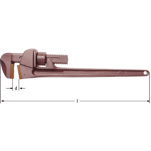 Non-Sparking Adjustable Pipe Wrench