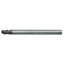 MSBH345 3-Flute Ball-End Mill for High-Hardness