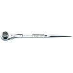 Stainless Steel Ratchet Wrench (Single Open-Ended)