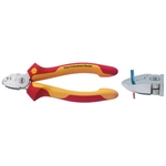 Wire stripper type electrically insulated nippers