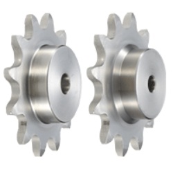 Stainless-Steel Double-Pitch Sprocket, S Roller Type / R Roller Type SM2040SB9-1/2