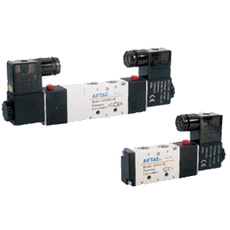 [In-stock item] Solenoid Valve 4V200 Series, 5 Ports 2 Positions, 5 Ports 3 Positions 4V210-6-B
