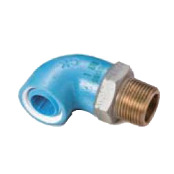 Pre-Sealed Core Fitting, Insulation Type, Z Series for Device Connection, Male Adapters ZM, Elbow