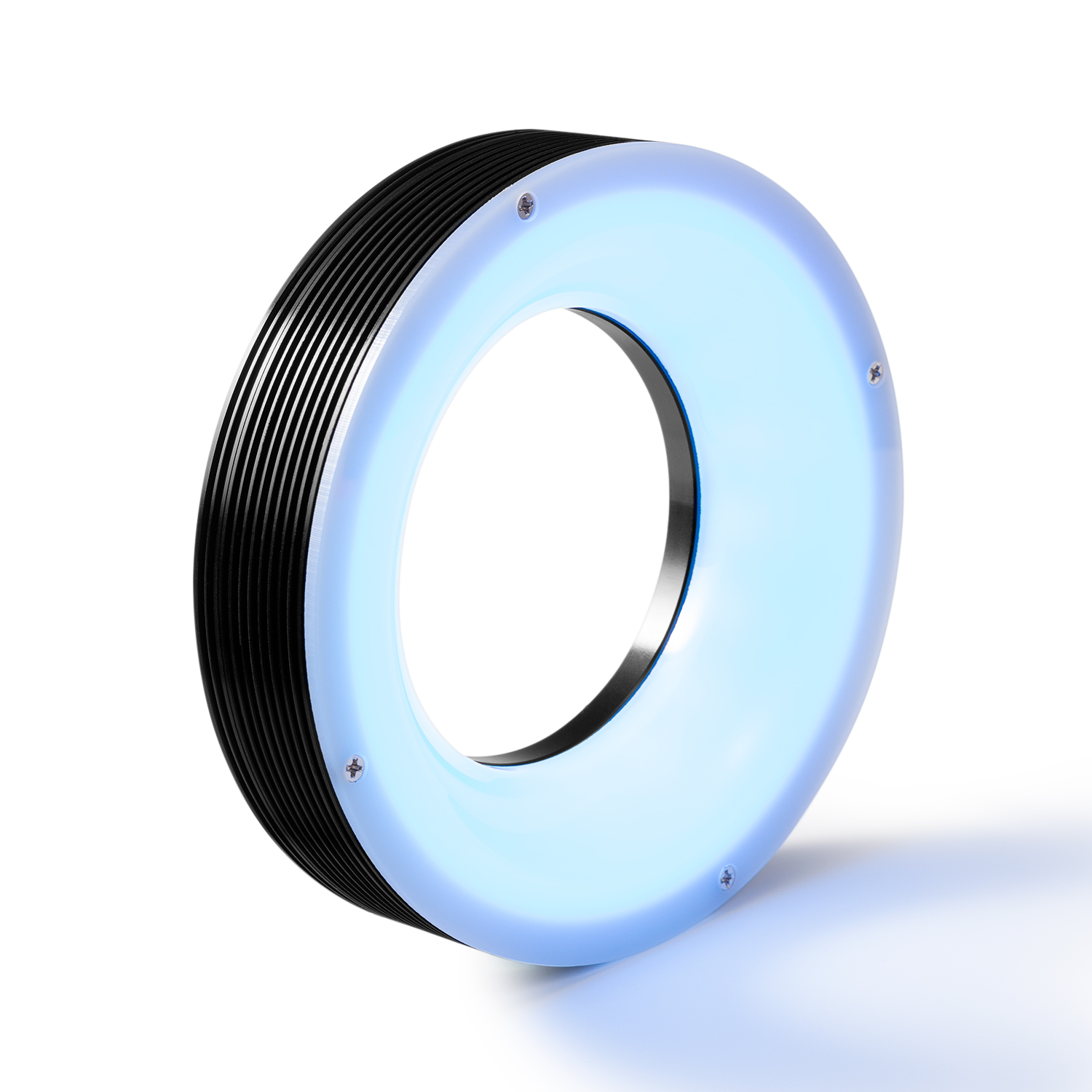 Shadowless Ring Lighting (White/Red/Blue) for Electronic Component Inspection, Etc.