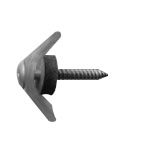 Phillips Head Polycarbonate Corrugated Screw for Wood Backing Use with Polycarbonate Cover and Packing