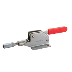 Toggle Clamp - Push-Pull - Flanged Base, Stroke 23 mm, Straight Handle, GH-30290M