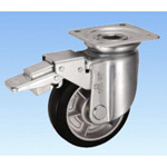Casters for Heavy Loads - Swivel (with Rotation Stopper) JMB Type, Size 100 mm to 130 mm RRJMB-130