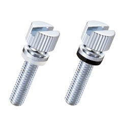 Brass Knurled Knob (Slotted/Flanged) NB-BC-SR/NB-BC-R