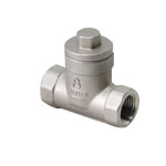 H Series 10K Type Screw-In Lift Type Check Valve JIS Face-to-Face and End-to-End Type (JIS B 2011) USC-11/2