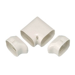 Materials for Air Conditioners, "SLIMDUCT SD Series", 90° Twisted Elbow