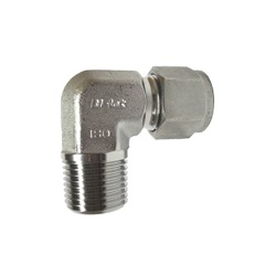 Double Ferrule Type Tube Fitting Male, Elbow, DLN DLN8-R6SS