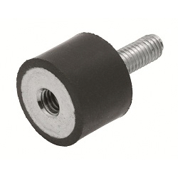 Rubber Vibration Damper (Stud/Tapped) VD2 VD2-1515M4