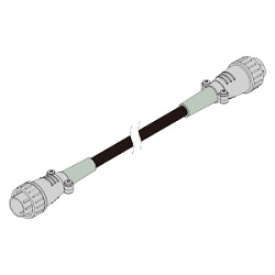 Extension Robot Cable Used With 24 VDC Metal Lighting Connectors I-CB-S□R-MCB series I-CB-S3R-MCB