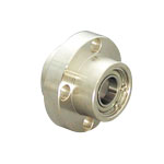 Bearing Holder Set: Spigot Joint Double Type with Retainer Ring Round Shape DCIM DCIM-6201ZZ