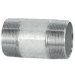 Stainless Steel Screw-in Type Pipe Fitting, Double-Length Nipple "NL" SUS304-NL-1/4B-200