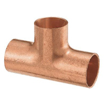 Copper Pipe Fittings, Copper Pipe Fittings for Hot Water and Refrigerant, and Copper Pipe Tees