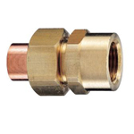 Copper Tube Fitting, Copper Tube Fitting for Hot Water Supply, Copper Tube Internal Threaded Union