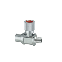Compact Ball Valves/Brass/Knurled/PT Male/PF Female BBPTS22F
