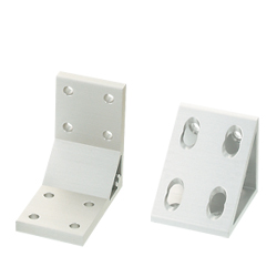 Thick Brackets/ Triangle Brackets - For 2 Slots - For 6 Series (Slot Width 8mm) Aluminum Frames
