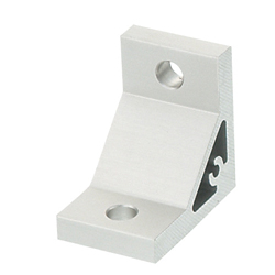 8-45 Series (Groove Width 10 mm) - For 1-Row Groove - Extruded Thick Bracket for 50 Square