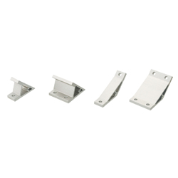 Angled Brackets - For 8 Series (Slot Width 10mm) Aluminum Frames HBL135TS8-C-SSP