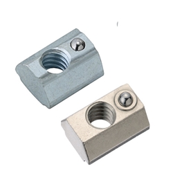 For 8 Series (Slot Width 10mm) - Post-Assembly Insertion - Spring Nuts / Pack (100/Pkg.) PACK-SHNTP8-6