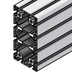 Aluminum Frame 8-100 Series/slot width 10/100x200mm KGNFS8-100200-4000
