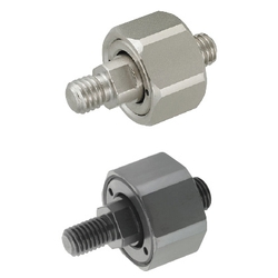 Floating Joint - Ultra Short Type Male Thread Mounting - Male Thread FJCMX6-1.0