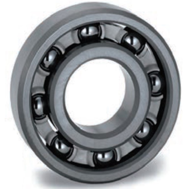 Ball Bearings for Special Environment - Non-Grease, Non-Oil Plastic Ball 3NC6000ZZST