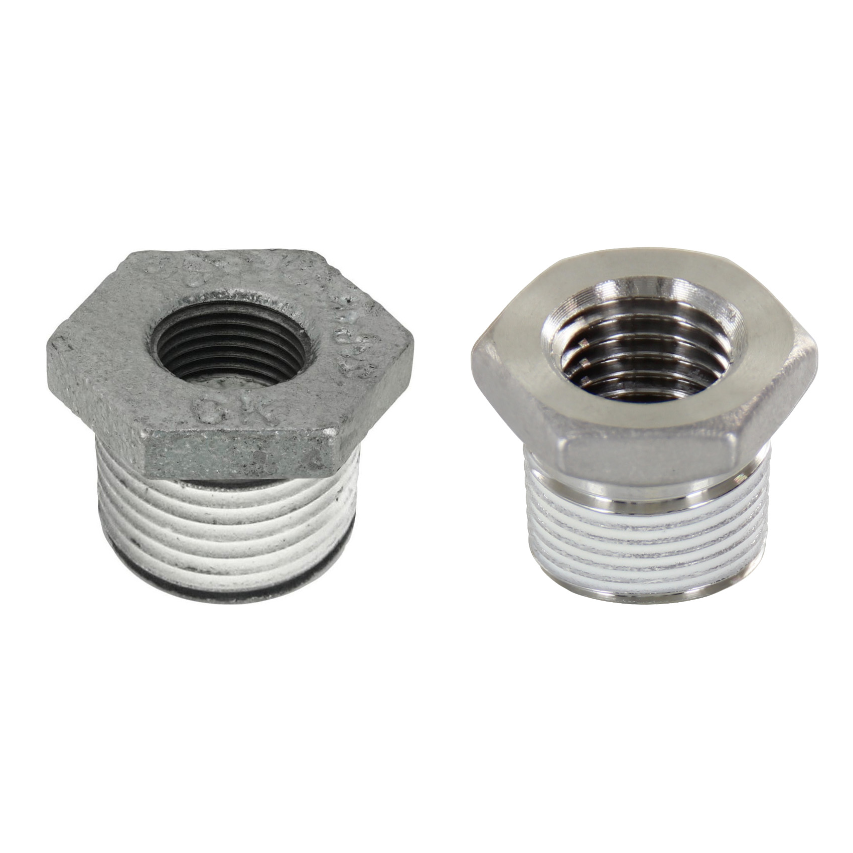 Low Pressure Screw Fittings - Thread Coated Type - Steel Pipe Fittings - Bushings SGCPB24