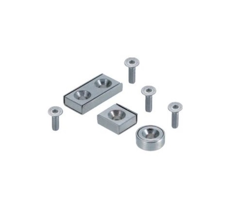 Neodymium Magnets Countersunk with Holder and Screw C-HXCR15