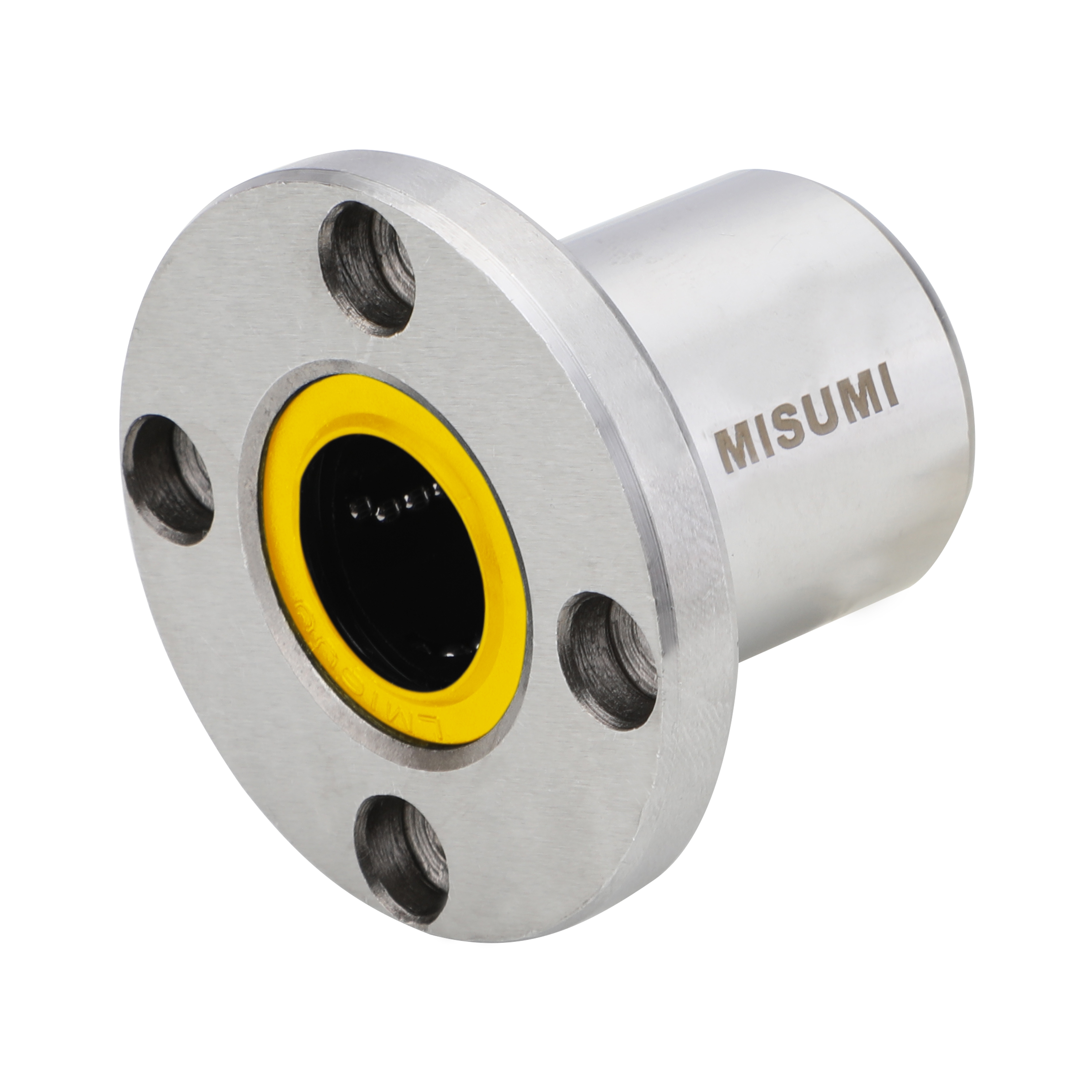 Round Flanged Linear Bushings, Single / Double / Opposite Counterbored Hole E-LBFM50UU