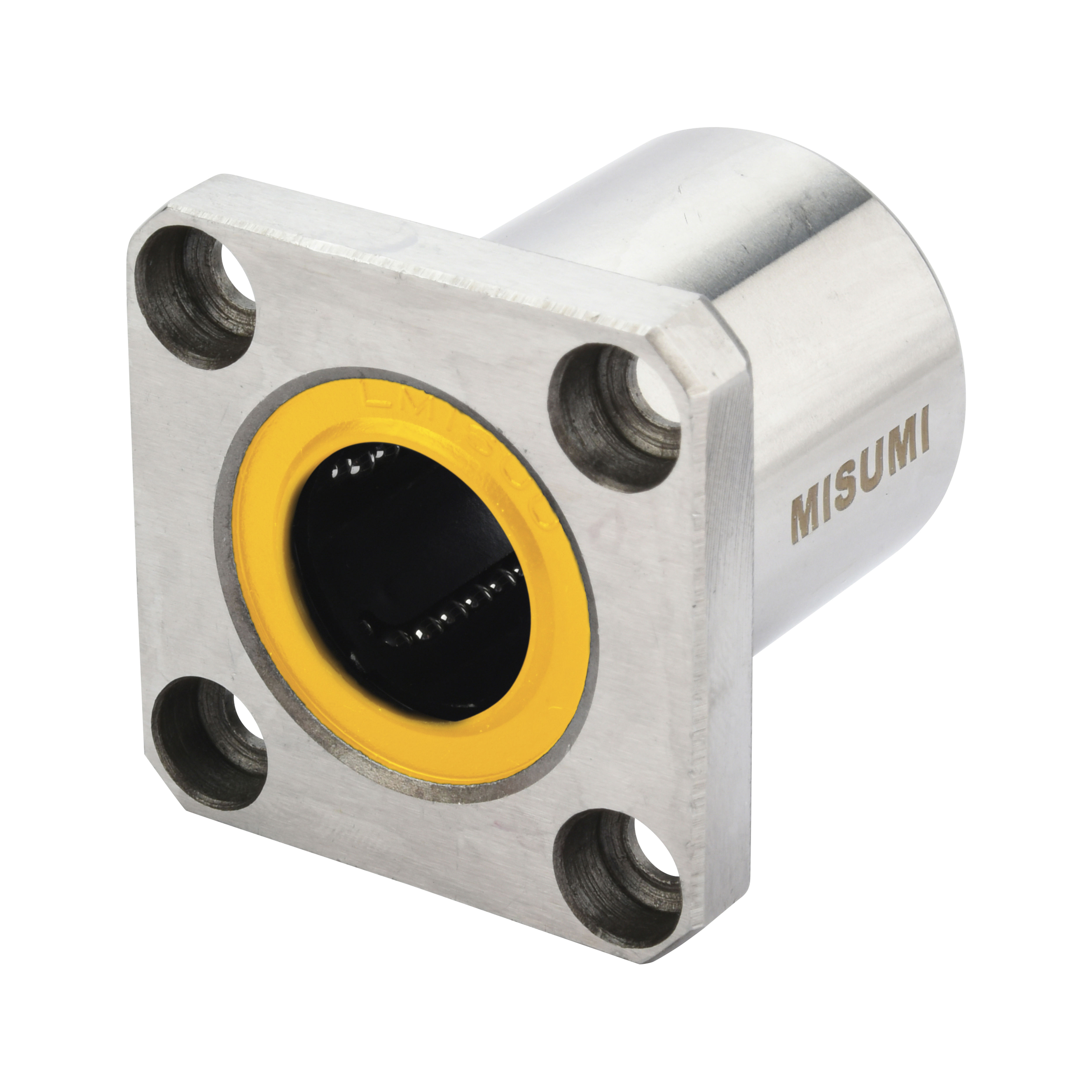 Square Flanged Linear Bushings, Single / Double / Opposite Counterbored Hole C-LMK10UU