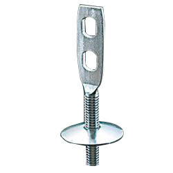 Vertical Pipe Fitting / Mounting Leg, Paddle Shaped Leg for Turbo Anchor