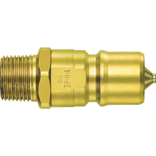 SP Coupler Type A Plug, Large Flow Type (Brass)