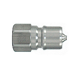 SP Cupla, Type A, Stainless Steel, NBR Plug (for Male Thread Mounting) 6P-A-SUS-NBR