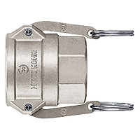 Lever Lock Cupla, Stainless Steel Socket, LD Type (for Male Thread Mounting) LD-32TSF-SUS-NBR