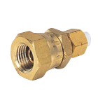 Quick Seal Series Insert Type (with Brass Specifications) Swivel Nut Female Connector (mm Size) SC4N10X7.5-PF3/8