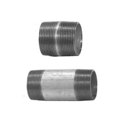 Steel Pipe, Screw-in Pipe Fitting, Nipple BN15AX300L