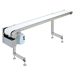 Job conveyor side pull belt removable type belt conveyor