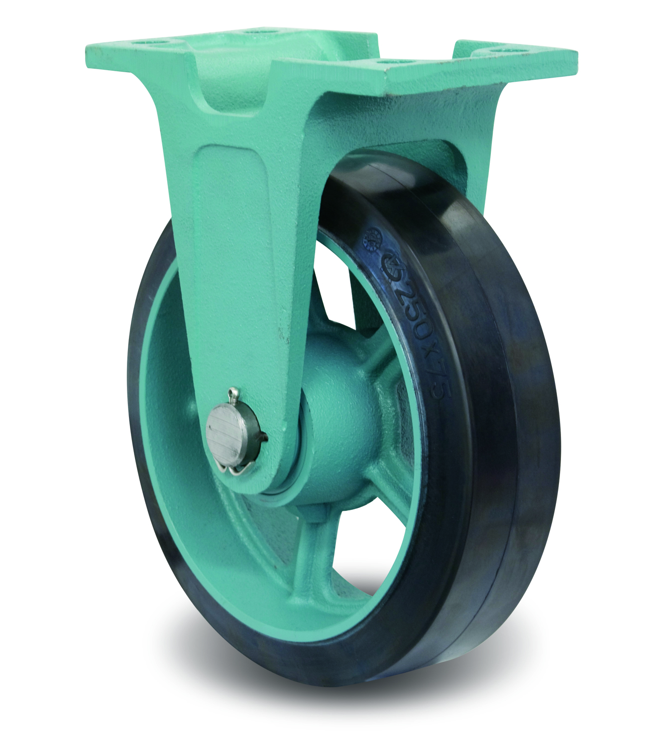 Ductile Caster Wide Type, Fixed MG-W Metal Fittings, E-MG-W