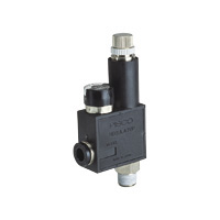 Built-in Quick-Connect Fitting Type Pressure Reducing Valve, Elbow With Regulator Gauge