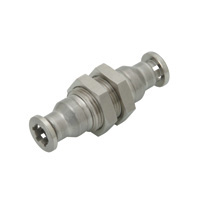 for Corrosion Resistance, SUS316 Fitting, Bulkhead Union