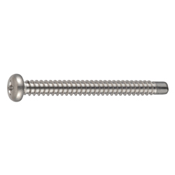 Cross Recessed Pan Head Tapping Screws, 2 Models with Guide, BRP Shape, G=5 CSPPNSG5-SUS-TP6-60