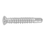 Cross Recessed Small Flat Head Tapping Screws, 2 Models with Guide, BRP Shape, G=5 D=6 CSPLCSB6-SUSGJB-TP4-20