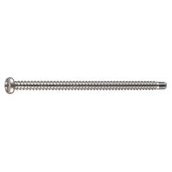Cross/Straight-Recessed Pan Head Tapping Screw Class 2 with Guide BPR Model G=5 CSBPNS5-SUS-TP4-70
